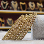 Load image into Gallery viewer, SONEETA - set of 4 bangles (champagne)
