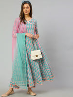 Load image into Gallery viewer, KIANA [L / 40] - Anarkali Kurti set
