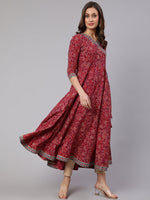 Load image into Gallery viewer, JAMINI [L / 40] - Maxi Kurti Dress
