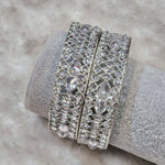 Load image into Gallery viewer, DHANYA - pair of bangles (silver)
