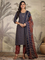 Load image into Gallery viewer, RISHIKA [M / 38] - Straight cut kurti set
