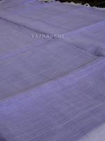 Load image into Gallery viewer, Mangalagiri Cotton Silk Saree - Periwinkle
