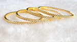 Load image into Gallery viewer, RADHA - set of 4 bangles (White)
