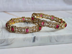 Load image into Gallery viewer, AMRUTA - pair of bangles (Ruby)
