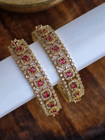 Load image into Gallery viewer, TASHI - pair of bangles (Ruby)
