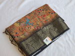 Load image into Gallery viewer, Linen Cotton Saree - Rustic Canopy
