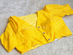 Load image into Gallery viewer, Yellow : Readymade blouse [NAINA]
