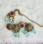 Load image into Gallery viewer, NIKITHA - Rani x Pastel Blue
