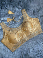 Load image into Gallery viewer, Gold : Readymade blouse [SHREYA]
