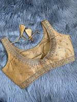 Load image into Gallery viewer, Gold : Readymade blouse [SHREYA]
