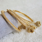 Load image into Gallery viewer, SAMIRA - set of 4 bangles (gold)
