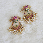 Load image into Gallery viewer, SARIKA earrings (Rani x Green)
