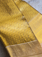 Load image into Gallery viewer, ROYAL AURUM - Pure Kanjivaram Silk Saree with Gold Zari
