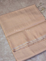 Load image into Gallery viewer, Kubera Pattu x Copper Zari Saree - Ivory
