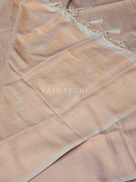 Load image into Gallery viewer, Kubera Pattu x Copper Zari Saree - Ivory
