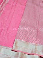 Load image into Gallery viewer, Semi Silk Saree x Embossed Designs - Pink
