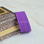 Load image into Gallery viewer, Matte Bangles - Deep Lavender
