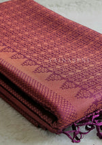Load image into Gallery viewer, Kubera Pattu Saree - Plum
