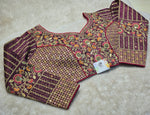 Load image into Gallery viewer, Purple: Readymade blouse [JAHANARA]
