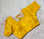 Load image into Gallery viewer, Dark Yellow: Readymade blouse [SAIRA]
