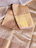 Load image into Gallery viewer, GILDED BLUSH DREAM - Pure Kanjivaram Silk Saree with Gold Zari
