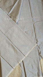 Load image into Gallery viewer, Soft Silk Borderless Mandala Saree - Ash

