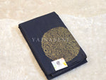 Load image into Gallery viewer, Soft Silk Borderless Mandala Saree - Midnight Blue
