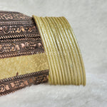 Load image into Gallery viewer, Solid Colour Metallic Bangles - Champagne
