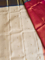 Load image into Gallery viewer, ROYAL HARMONY - Pure Kanjivaram Silk Saree with Gold Zari
