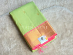 Load image into Gallery viewer, CROWN BLOOM - Pure Kanjivaram Silk Saree with Gold Zari
