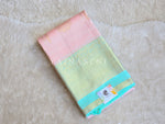 Load image into Gallery viewer, DESERT MINT - Pure Kanjivaram Silk Saree with Gold Zari
