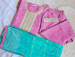 Load image into Gallery viewer, AMYRA [XS/34] - Straight Cut Kurti Set
