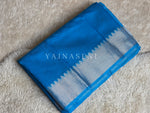 Load image into Gallery viewer, Blended Cotton Saree : Sky Blue

