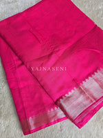 Load image into Gallery viewer, Blended Cotton Saree : Pink

