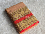 Load image into Gallery viewer, Kanchi Cotton Saree x Tall Border : Dark Beige
