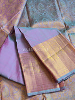 Load image into Gallery viewer, STARDUST ILLUSION - Pure Kanjivaram Silk Saree with Gold Zari
