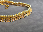 Load image into Gallery viewer, Hipchain - VARSHA (white pearls)

