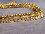 Load image into Gallery viewer, Hipchain - VARSHA (gold beads)
