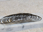 Load image into Gallery viewer, Metallic Bangles - Dark Silver
