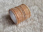 Load image into Gallery viewer, NAVIKA - Set of bangles (Rosegold)
