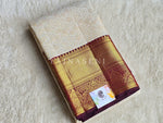 Load image into Gallery viewer, REGAL ROMANCE - Pure Kanjivaram Silk Saree with Gold Zari
