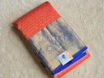 Load image into Gallery viewer, SKYLINE SPLENDOUR - Pure Kanjivaram Silk Saree with Gold Zari
