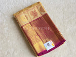 Load image into Gallery viewer, ETHEREAL ELEGANCE - Pure Kanjivaram Silk Saree with Gold Zari
