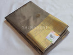 Load image into Gallery viewer, Heritage Motifs x Semi Soft Silk Saree - Harbor Grey
