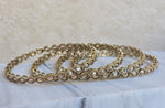 Load image into Gallery viewer, JHAANSI - Set of 4 bangles (Champagne)
