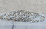 Load image into Gallery viewer, JHAANSI - Set of 4 bangles (Silver)
