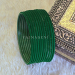 Load image into Gallery viewer, Matte Bangles - Dark Green
