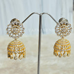Load image into Gallery viewer, DIANA jhumkas (Gold)
