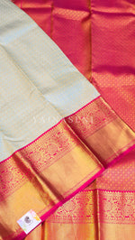 Load image into Gallery viewer, BLOSSOM BEAUTY - Pure Kanjivaram Silk Saree with Gold Zari
