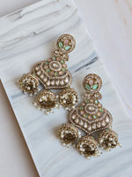 Load image into Gallery viewer, VANYA Earrings (Pink x Mint)
